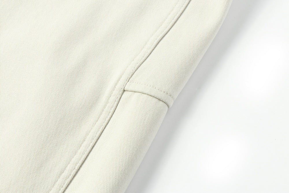 Functional Style Fleece Lined Straight Leg Pants