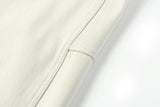 Functional Style Fleece Lined Straight Leg Pants