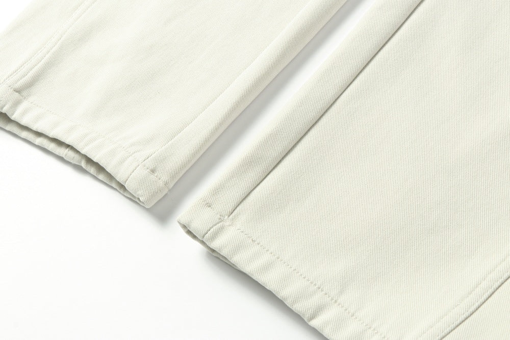 Functional Style Fleece Lined Straight Leg Pants