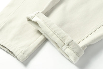Functional Style Fleece Lined Straight Leg Pants