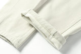 Functional Style Fleece Lined Straight Leg Pants