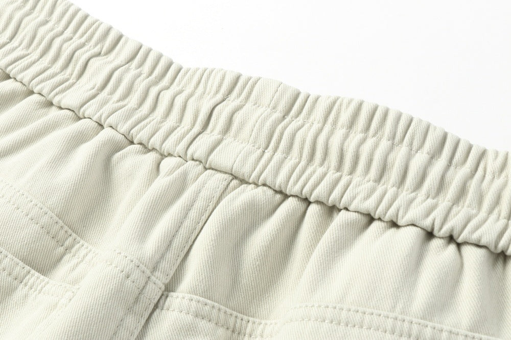 Functional Style Fleece Lined Straight Leg Pants
