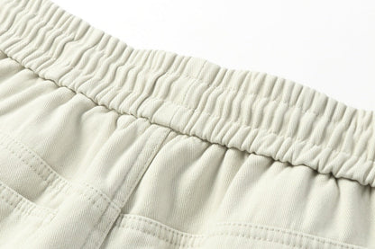 Functional Style Fleece Lined Straight Leg Pants
