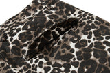Heavy Industry Leopard Print Wide Leg Pants
