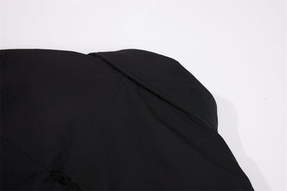 American Style Loose Lightweight Stand Collar Jacket