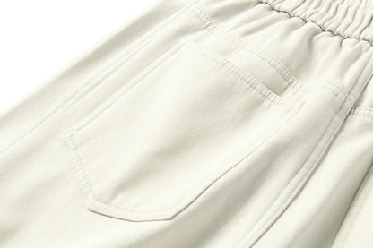 Functional Style Fleece Lined Straight Leg Pants