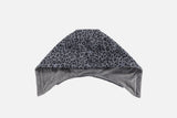 Trendy Leopard Print Faux Furr Hooded Padded Jacket