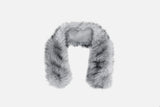 Trendy Leopard Print Faux Furr Hooded Padded Jacket