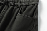 Streetwear Trendy Fleece-Lined Cargo Sweatpants