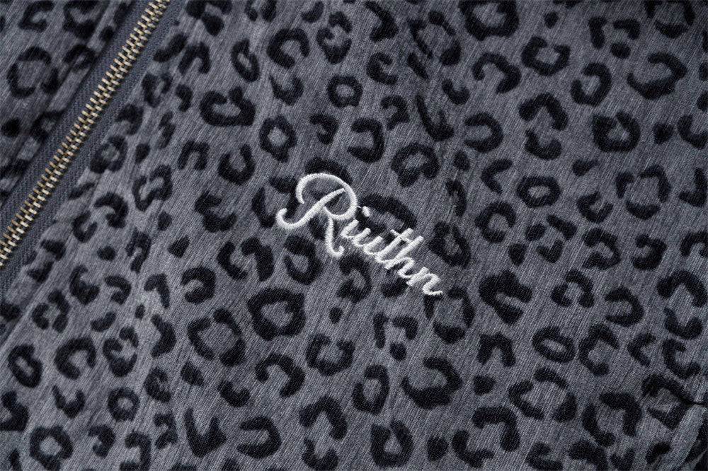 Trendy Leopard Print Faux Furr Hooded Padded Jacket