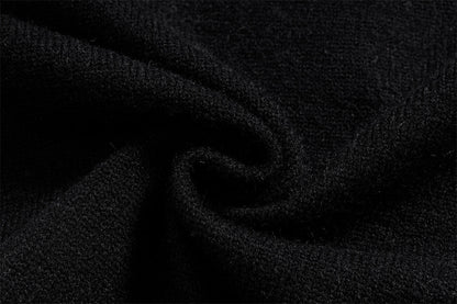 European Trend Bear Jacquard Crewneck Sweater