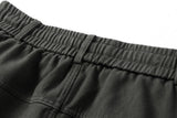 Streetwear Trendy Fleece-Lined Cargo Sweatpants