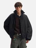 Stylish Cleanfit Warm Double Zipper Cotton Jacket