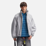 Stylish Cleanfit Warm Double Zipper Cotton Jacket