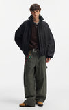 Stylish Cleanfit Warm Double Zipper Cotton Jacket