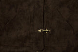 Vintage Punk Airplane Buckle Design Leather Jacket