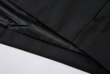 Flower Tattoo Fashionable Hip Hop Leather Jacket