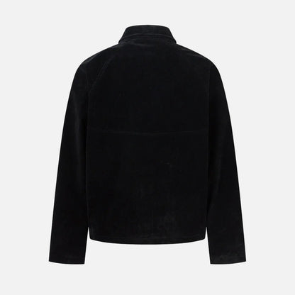 Deconstructed Split Design Solid Color Lapel Jacket