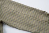 Trendy Plaid Lapel Zipper Two Way Wear Jacket