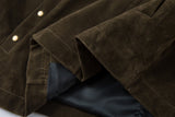 Deconstructed Split Design Solid Color Lapel Jacket