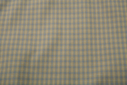 Trendy Plaid Lapel Zipper Two Way Wear Jacket