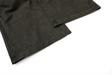 Streetwear Pleated Design Wide Leg Denim Jeans