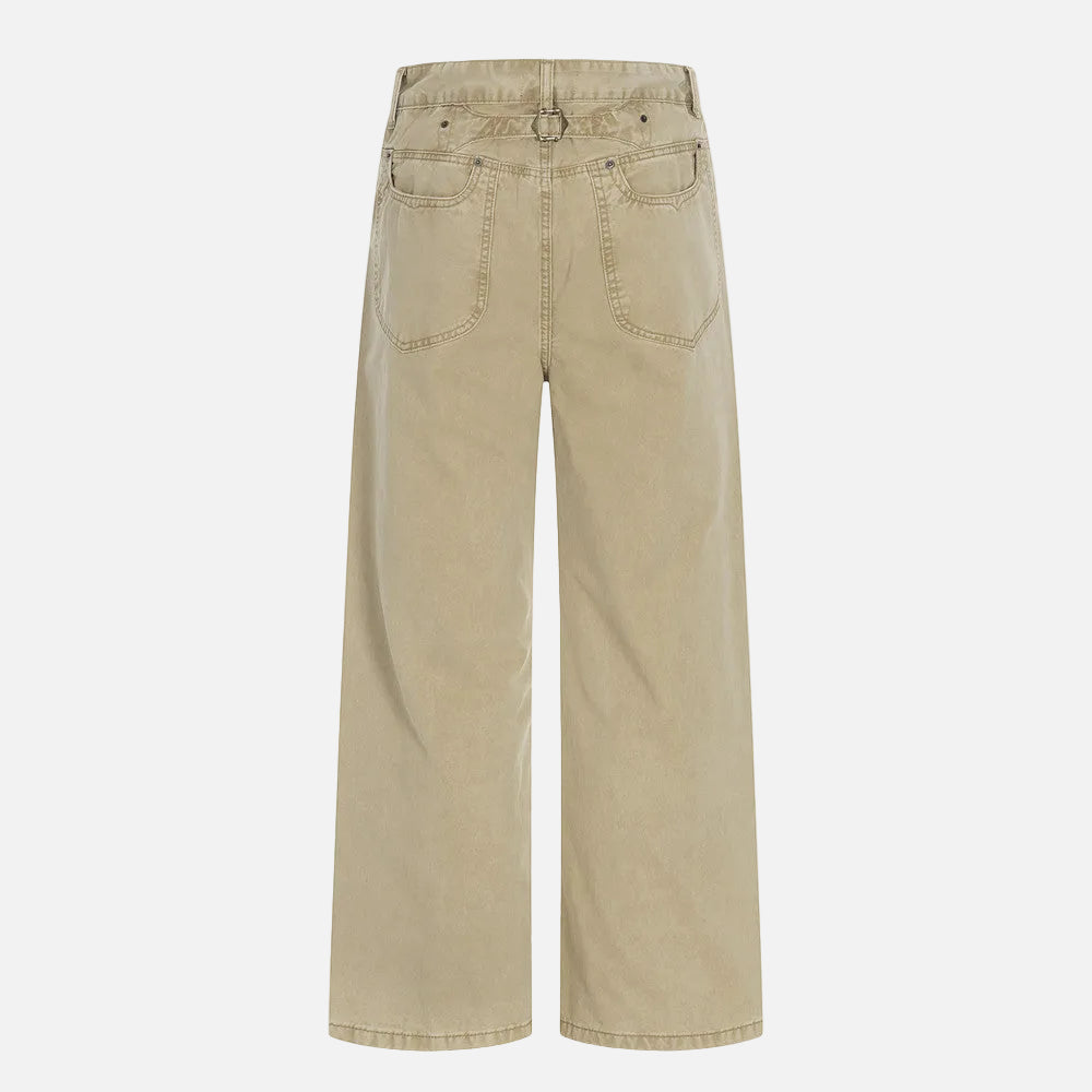 Vintage Washable Punk Old Denim Jeans