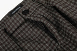 Trendy Old Money Style Plaid Wide Leg Pants