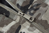 Warm Camouflage Fur Hooded Padded Jacket