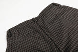 Trendy Old Money Style Plaid Wide Leg Pants