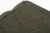 American Style Solid Color With Belt Wide Leg Pants