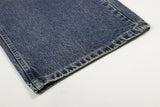 Trendy Brand Wash Denim Wide Leg Denim Jeans