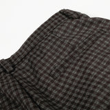 Trendy Old Money Style Plaid Wide Leg Pants