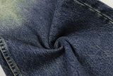 Trendy Brand Wash Denim Wide Leg Denim Jeans