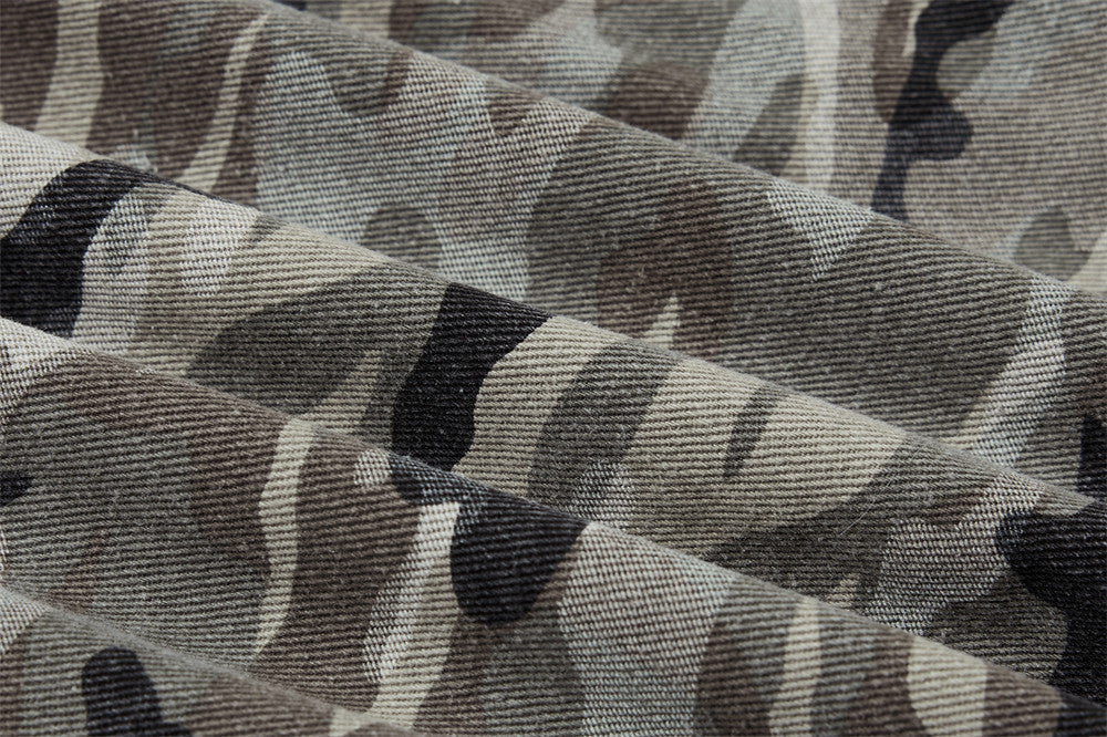 Warm Camouflage Fur Hooded Padded Jacket