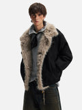 Mountain Carved Warm Cleanfit Faux Fur Jacket