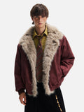 Mountain Carved Warm Cleanfit Faux Fur Jacket