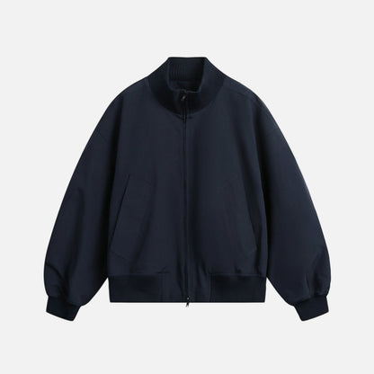 Retro American Style Cleanfit Bomber Flying Jacket