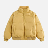 Cozy Hip Hop Stand Collar Puffer Jacket