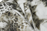 Streetwear Leopard Camo Tie Dye Cargo Jeans