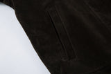 Stylish Casual Heavy Metal Buckle Design Jacket