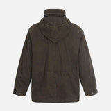 Stylish High Collar Multi Pocket Windbreaker Jacket