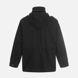 Stylish High Collar Multi Pocket Windbreaker Jacket