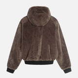Streetwear Double-Sided Fleece Lined Hooded Jacket
