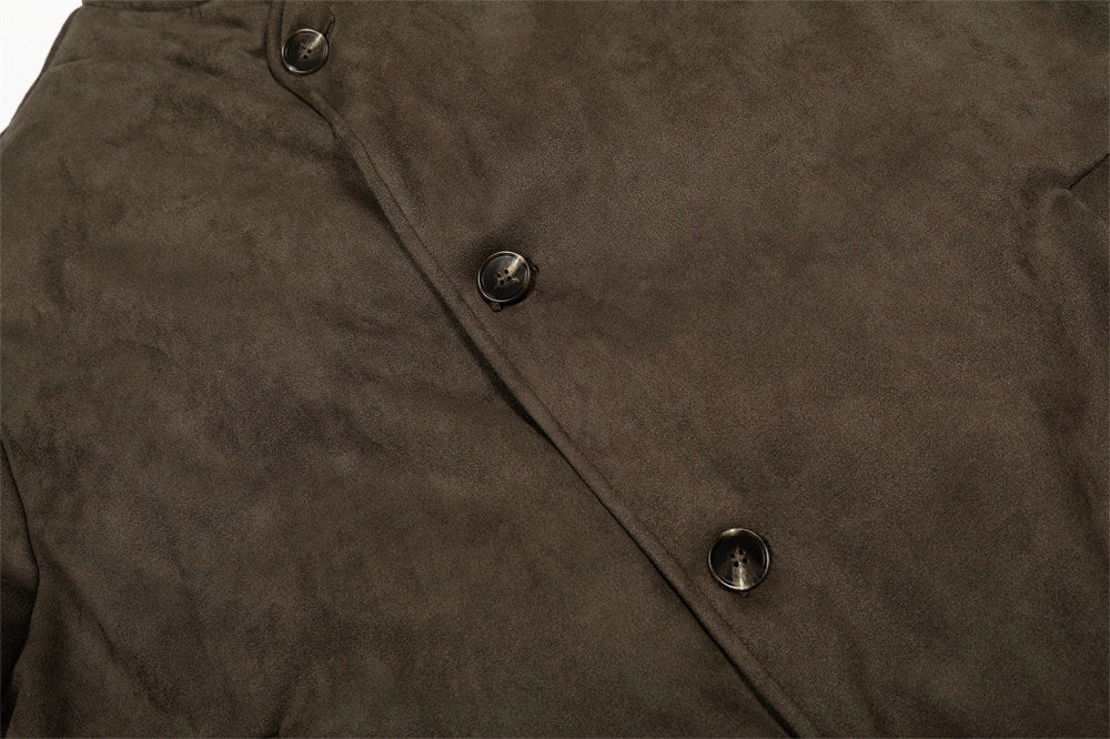 Warm European Style Fur Collar Jacket