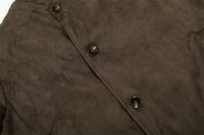 Warm European Style Fur Collar Jacket
