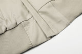American Solid Color Cashmere Fur Hooded Jacket