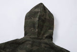 Winter Camouflage Fur Collar Hooded Jacket