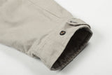 Stylish High Collar Multi Pocket Windbreaker Jacket