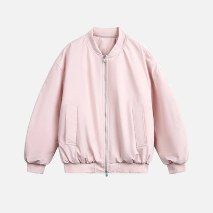 Cozy Loose High Street Baseball Jacket